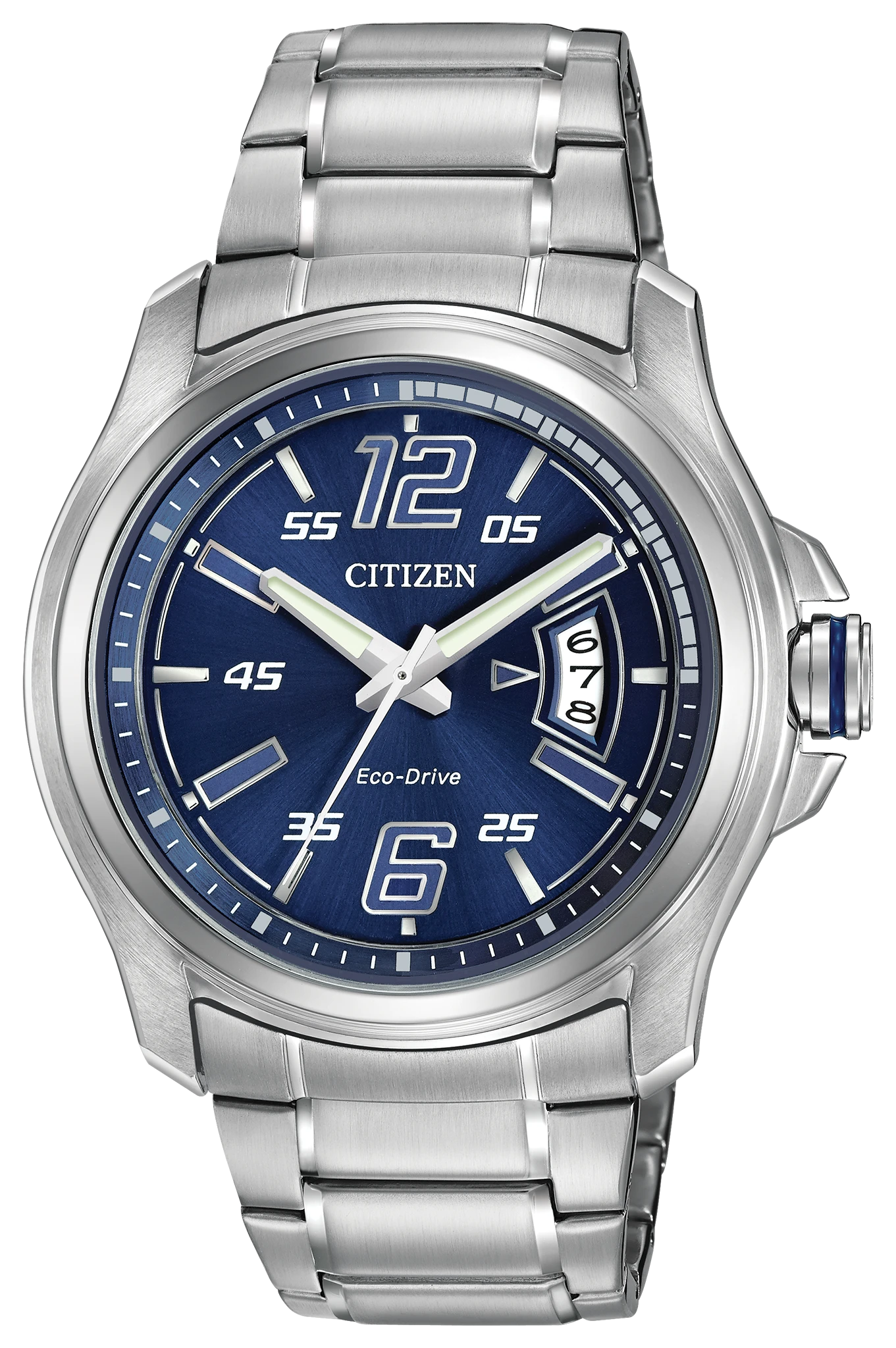 HTM - Men's Eco-Drive AW1350-83M Steel Black Polymatte Watch | CITIZEN